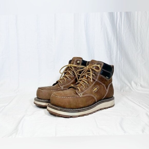 KEEN Utility Cincinnati Mens Leather 6” Waterproof Carbon Toe Work Boots~8~ - Picture 1 of 6